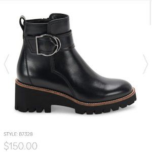 Blondo Black Leather Boots, size 8.5